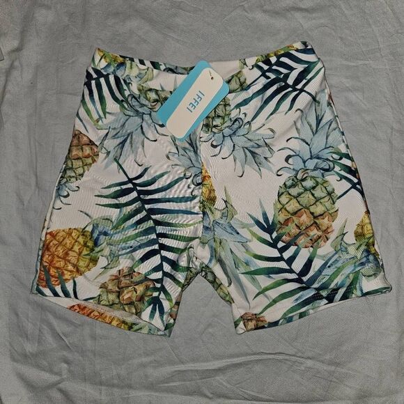 Iffei Other - Iffei Boys Vibrant Pineapple Swim Trunks Size 8-9